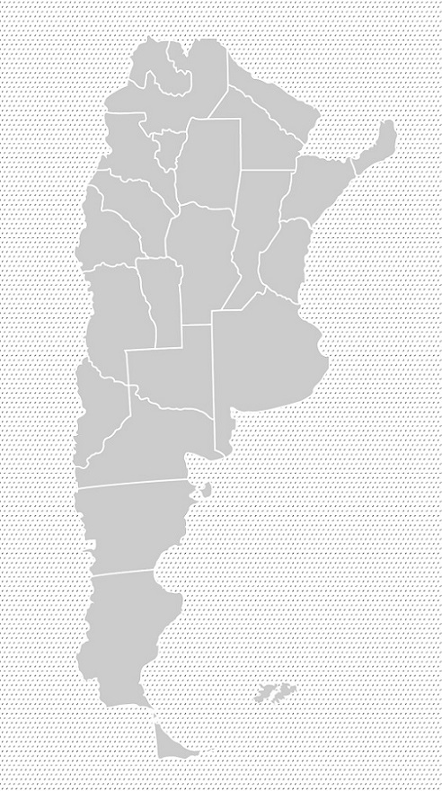 Mapa de Argentina