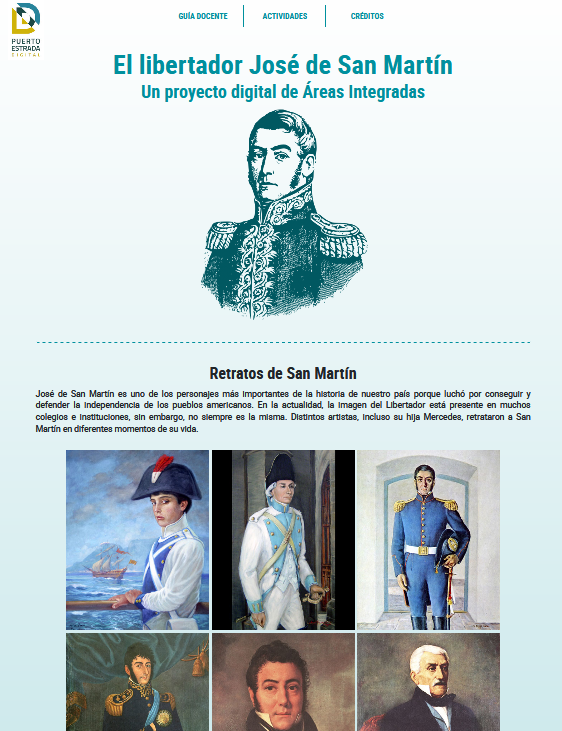 Dislocación infancia Ver a través de José de San Martín