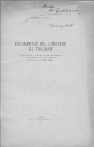 Documentos del Congreso de Tucumán