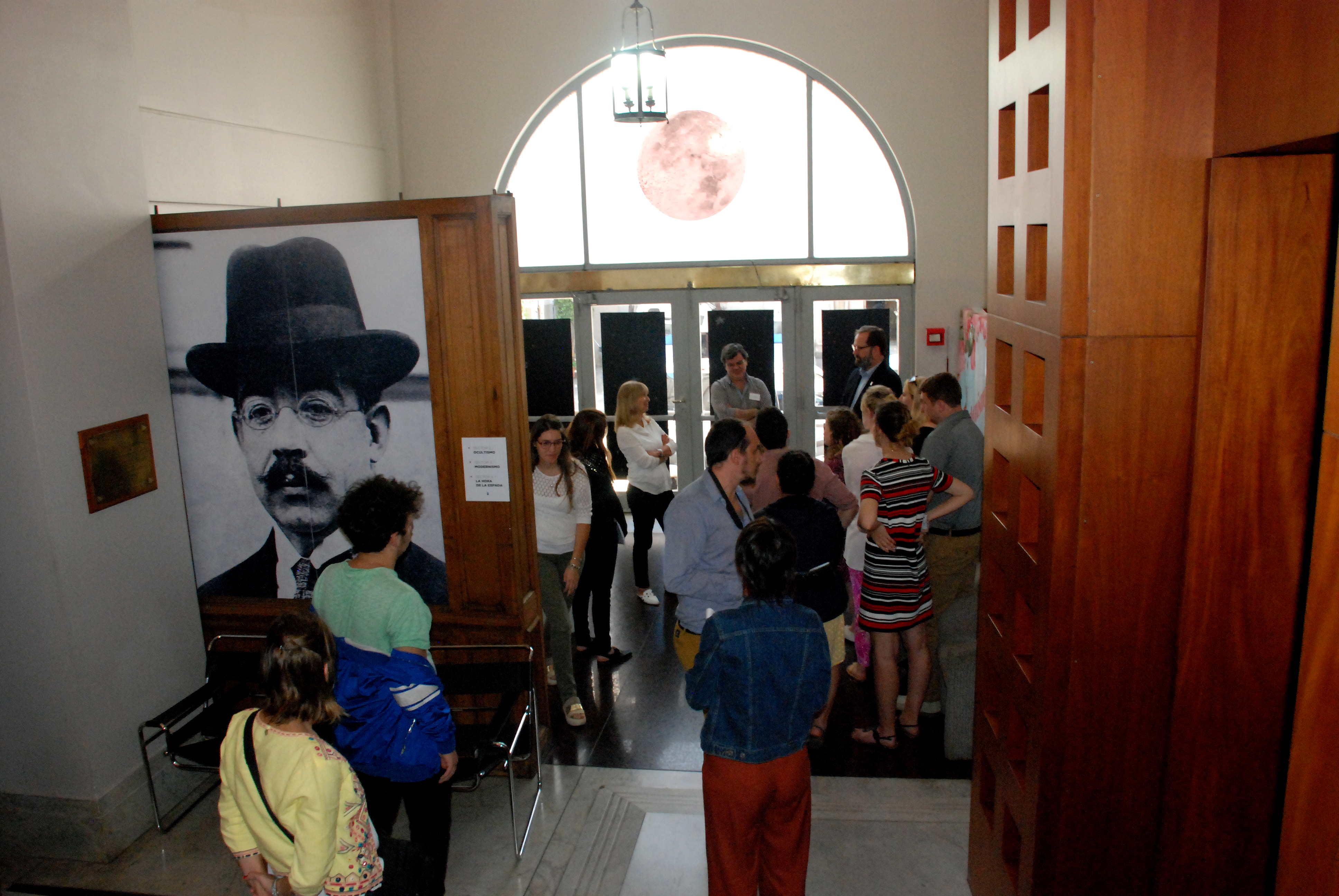 Visita de estudiantes de la Universidad de Columbia (C.S.)