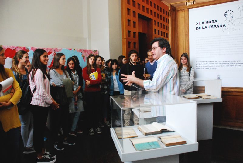 Visita guiada por la Muestra de Leopoldo Lugones