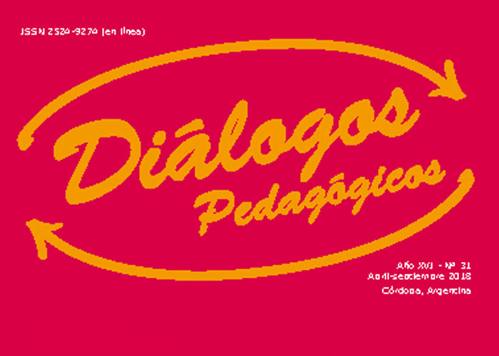 Tapa Dialogos Pedagogicos N° 31