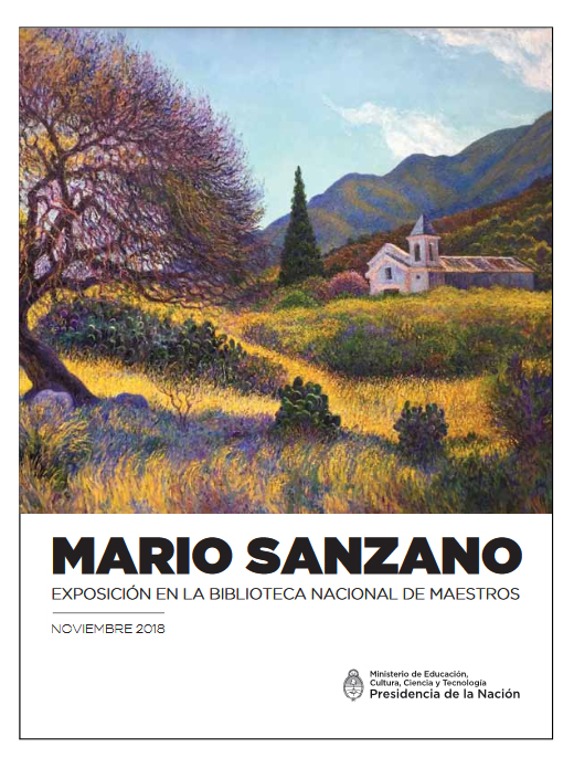Invitación exposición Mario Sanzano