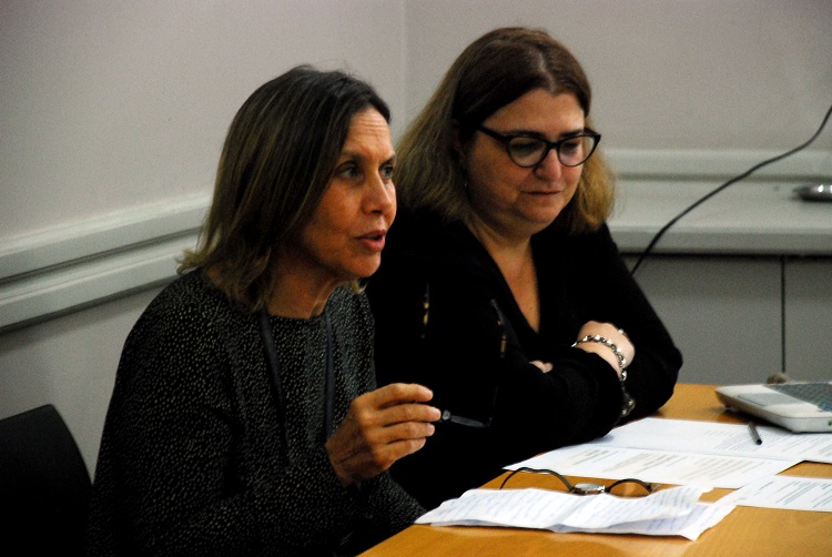 Silvia Finocchio y Mariana Alcobre Silvia Finocchio y Mariana Alcobre