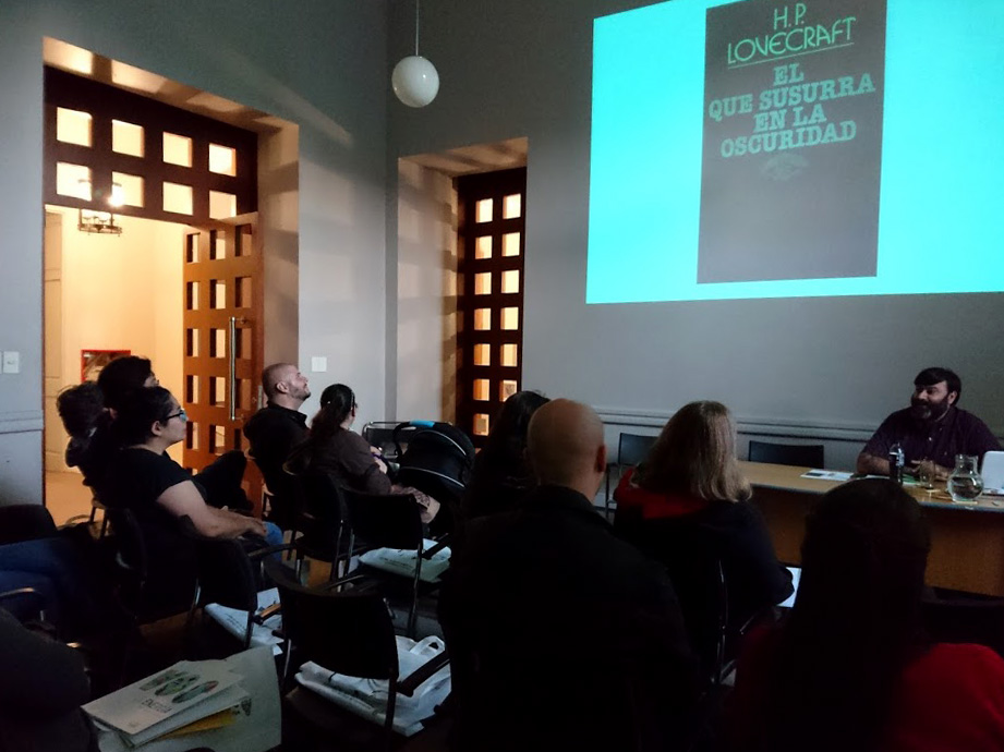 Fernando Calvi en el Ciclo Dibujando letras