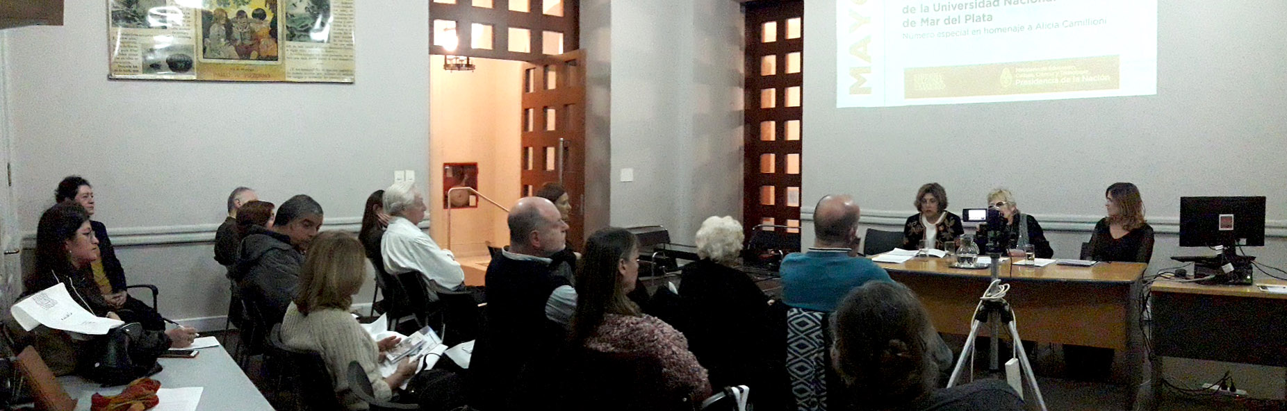 Presentación Revista de Educación de la Universidad Nacional de Mar del Plata que homenajea a Alicia Camilloni