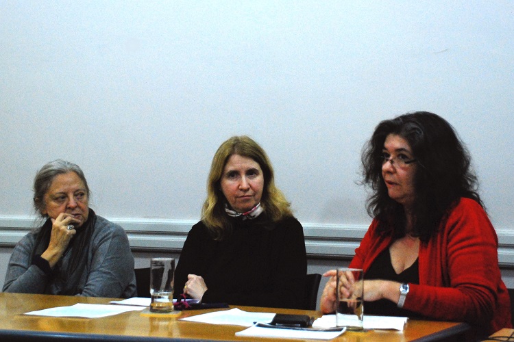 Guillermina Tiramonti, Sandra Ziegler y Nancy Montes