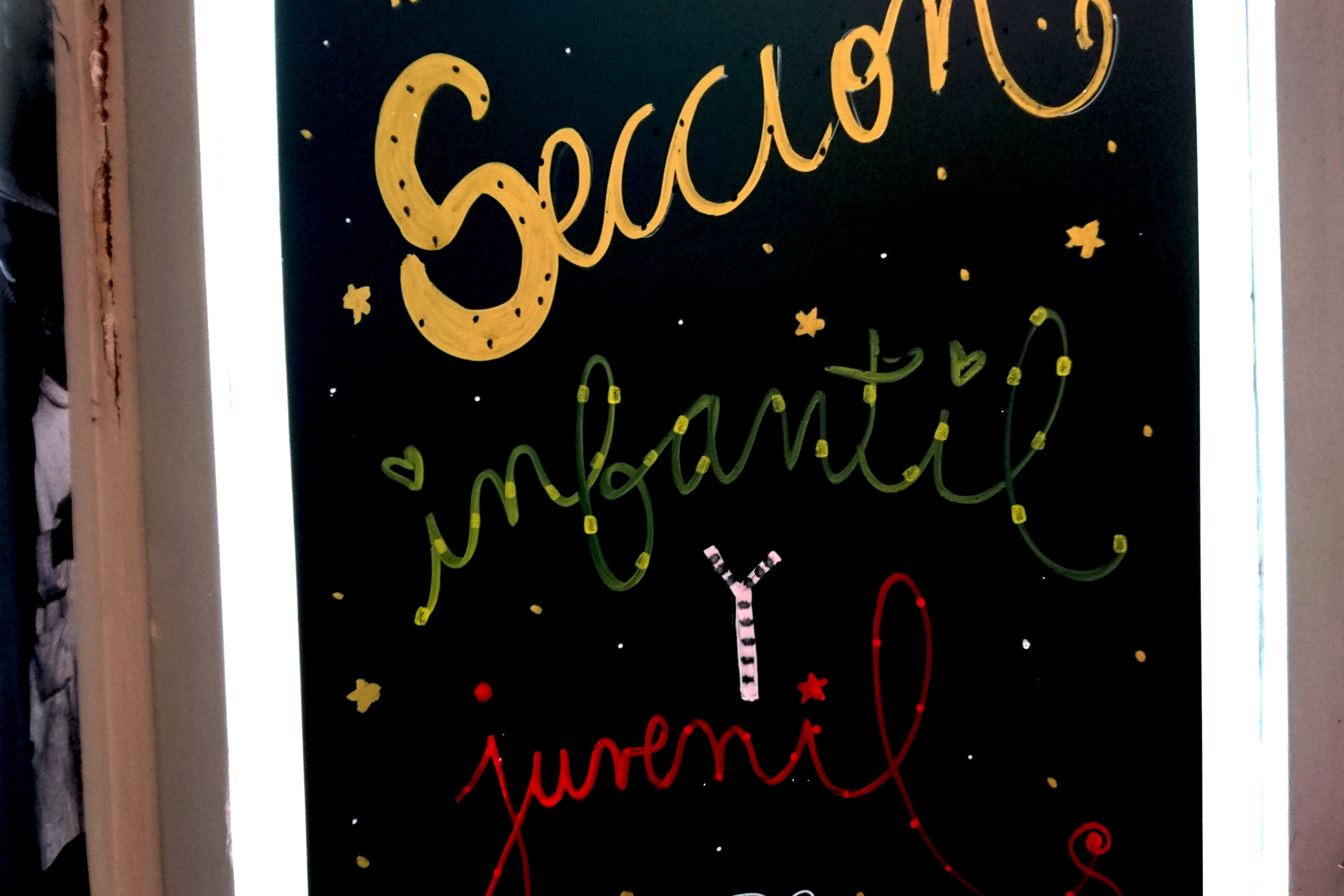 Reabrimos sección infantil y juvenil