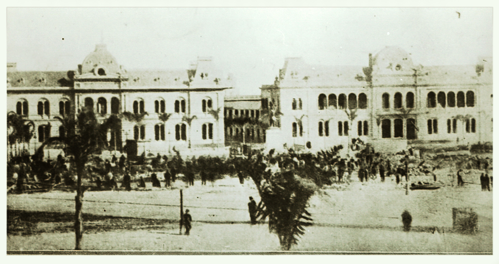 Biblioteca y Reparto de Libros, con funcionamiento en la Casa de Gobierno -en el predio de la actual Casa Rosada-