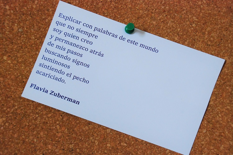 Poema de participante del taller