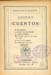 Andersen, Hans Christian,
Cuentos,
Barcelona : Ramn Sopena, 1935. 