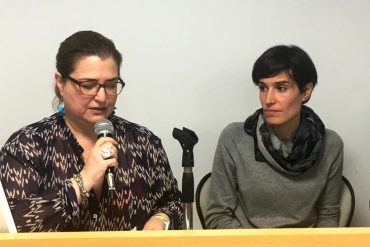 Mariana Alcobre y Mariana Salinovic