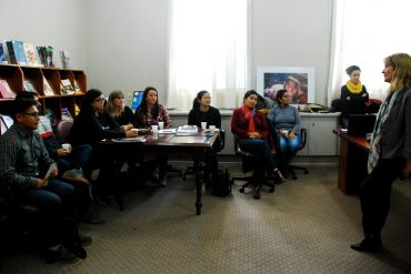 Taller de booktrailer en la Biblioteca Nacional de Maestros